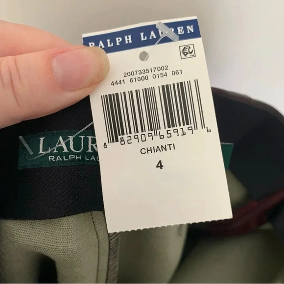 NWT Lauren Ralph Lauren Faux Leather Leggings Cropped 4 - Picture 3 of 12